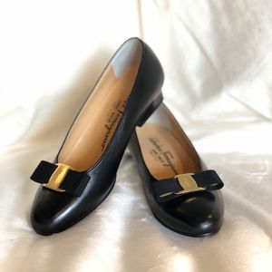 Classic Black Salvatore Ferragamo NWOT
